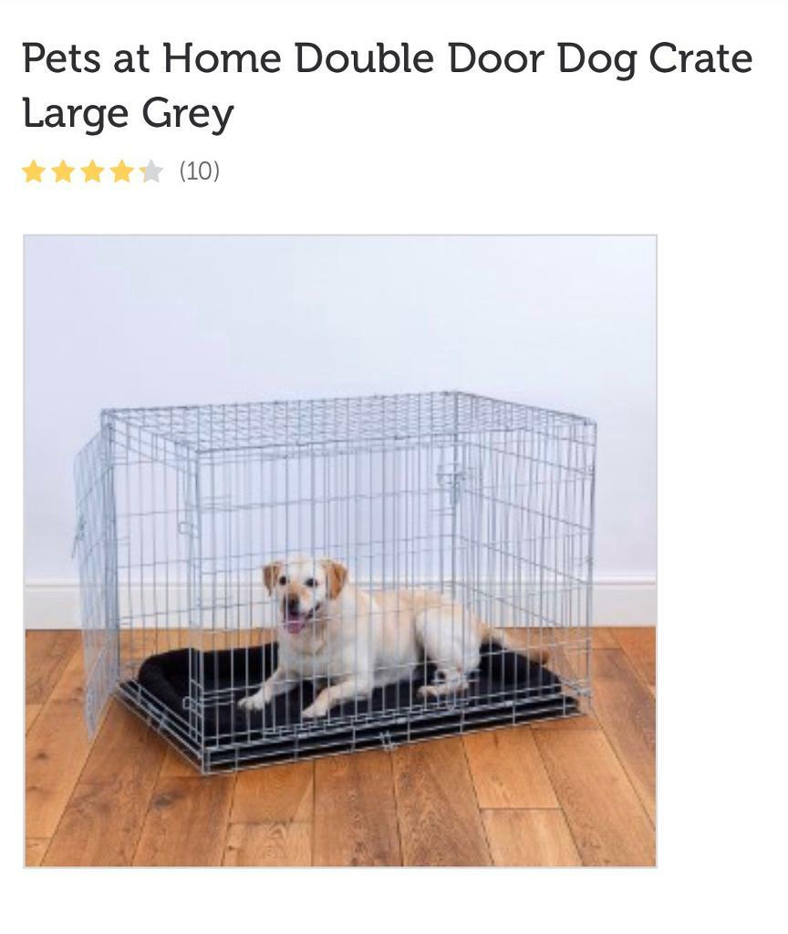 used large dog cage